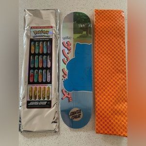 santa cruz x pokemon blind deck (SNORLAX) factory sealed deck